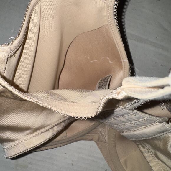 Wacoal Bra Size 32G Basic Beauty Contour Spacer Underwire 853192 Solid Beige - Picture 5 of 5